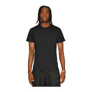 Casual Classics Unisex Adult Supreme Combed T-Shirt / Black